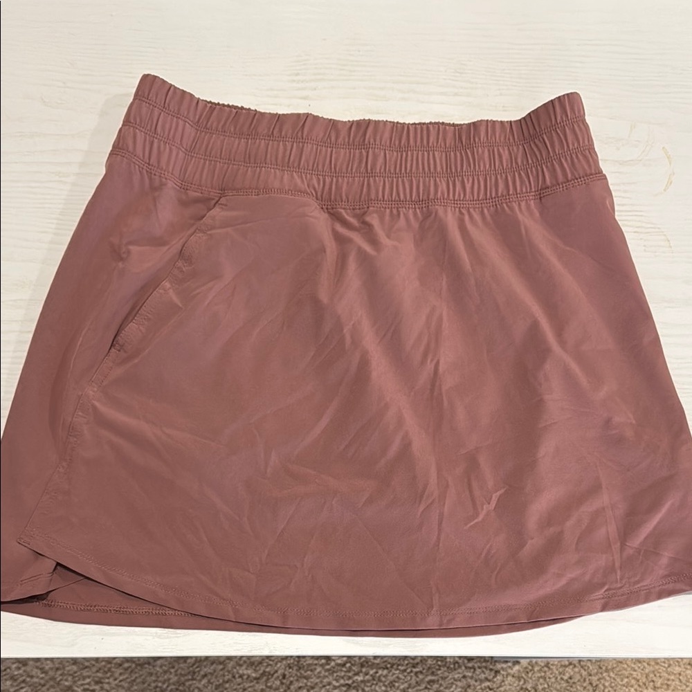 Free Fly Mauve Skirt with Elastic Waist